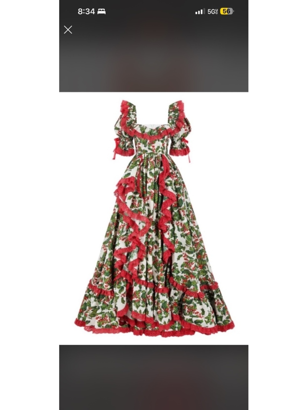 Holly Symphony Gown BNWT XXL - not sold online anymore